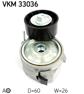 SKF Feszítőgörgő, hosszbordás szíj VKM33036_SKF